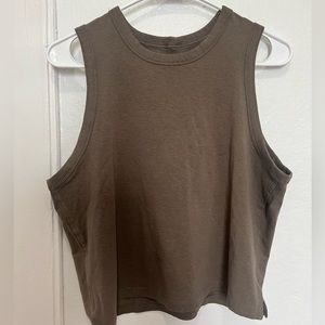 Lululemon Classic Fit Cotton Blend Tank Top